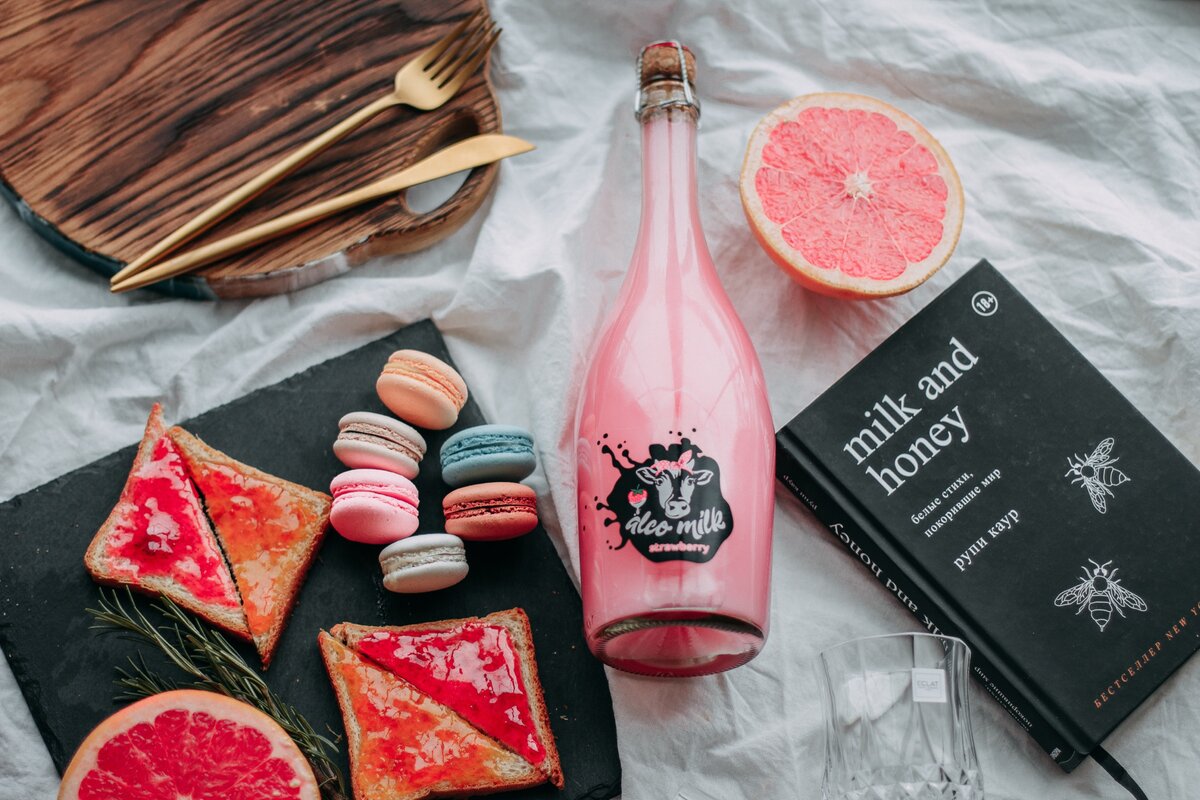 Винный коктейль «Alco Milk», вкус «Strawberry» от Минского завода игристых вин