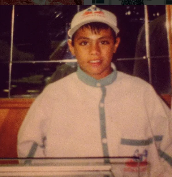 Нусрет в 13 летнем возрасте.