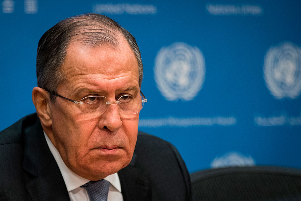 Сергей Лавров допускает отключение России от международных платёжных систем. Фото из открытого источника. 