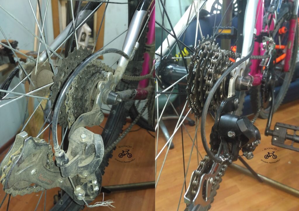 Ремонт велосипеда в веломастерской Дмитрия Аркадьевича (г. Москва)