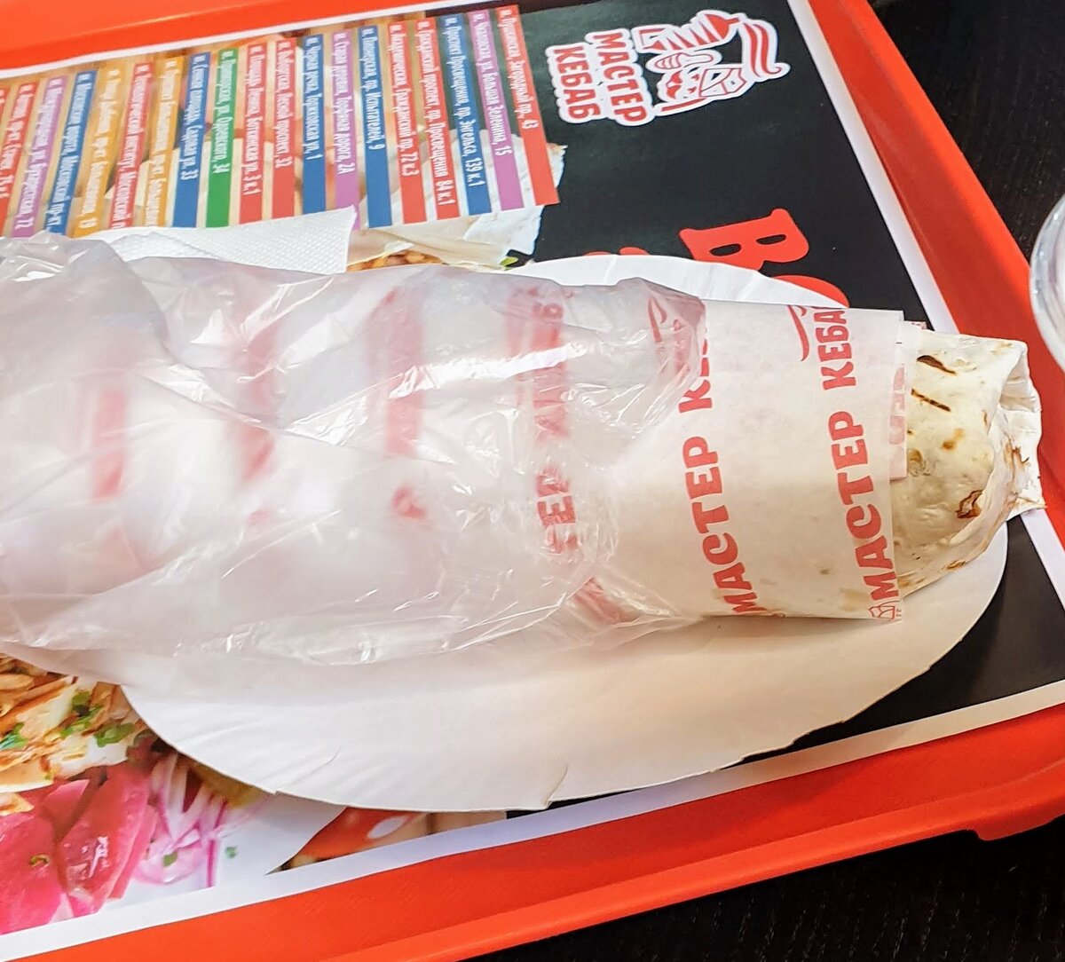 Самая маленькая классическая шаверма в "Мастер кебаб"