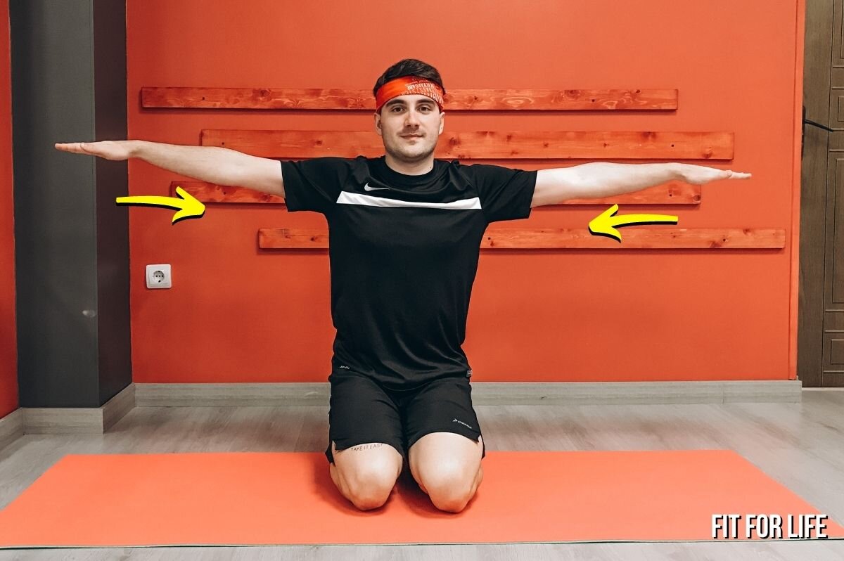 Руки без инвентаря. Отжимания от пола с широкой постановкой рук. Отжимания от пола с широким хватом техника выполнения. Комплекс упражнений с собственным весом для развития мышц спины. Руки без инвентаря.