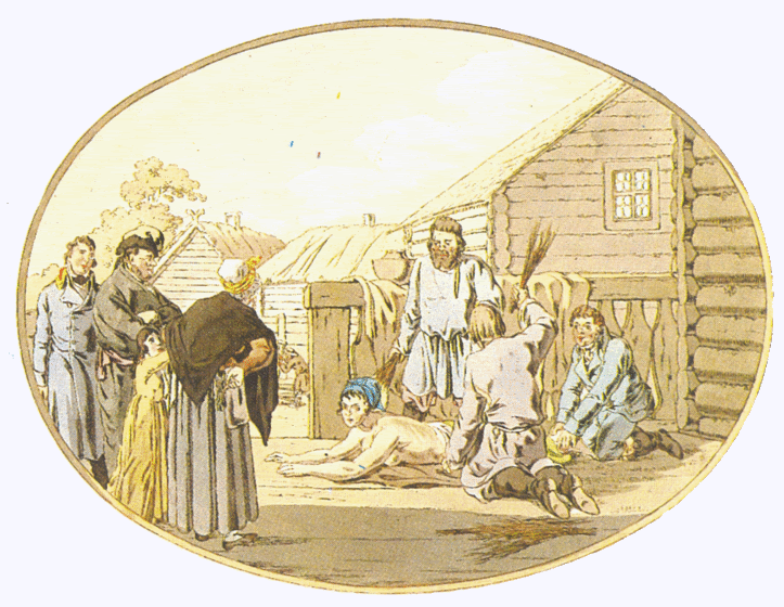 Наказание Прасковьи Антоновой.