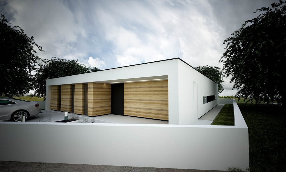 Вид на главный фасад. Источник изображения: Дзен-канал "ПРОЕКТЫ ДОМОВ И КОТТЕДЖЕЙ"