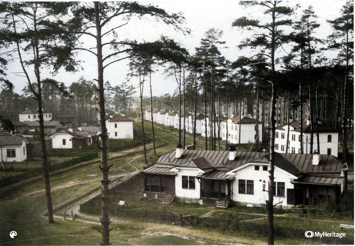 Раскрашенные фото. Часть 5. Богородское с конца XIX века до 1930-х годов. |  Память места_Москва | Дзен