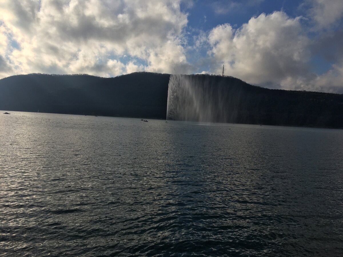 Озеро "Абрау". Для купания оно запрещено