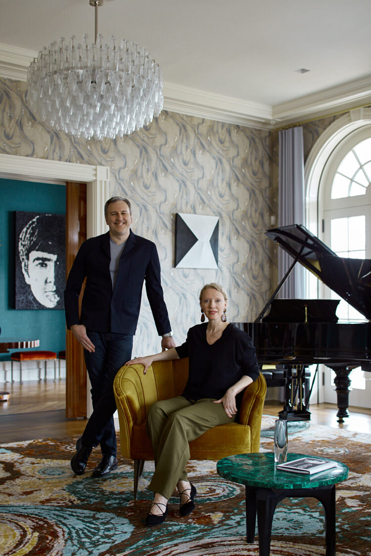 Дизайнеры Надежда и Георгий Ананьевы.