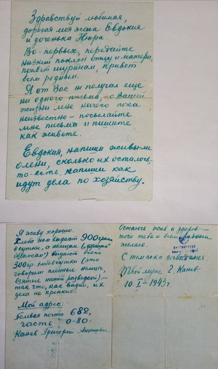 Война и письма. О чем писали северяне с фронта | Приуралье | Дзен