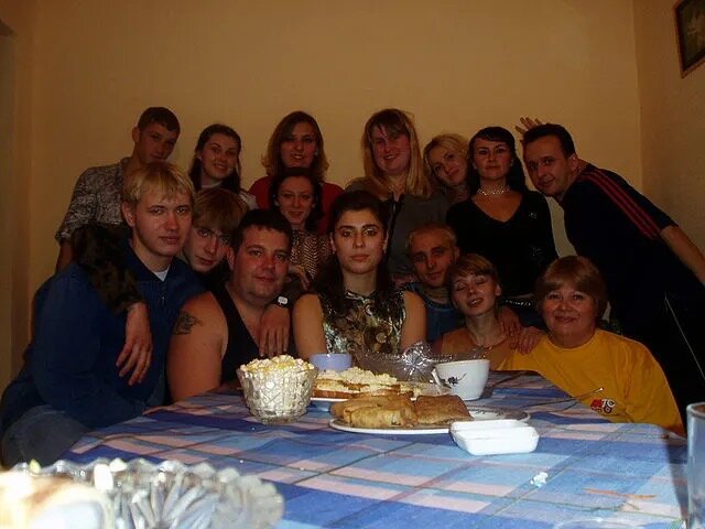 Домашние посиделки с первым коллективом 