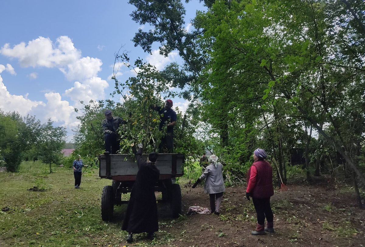 Усть пристань храм село люди