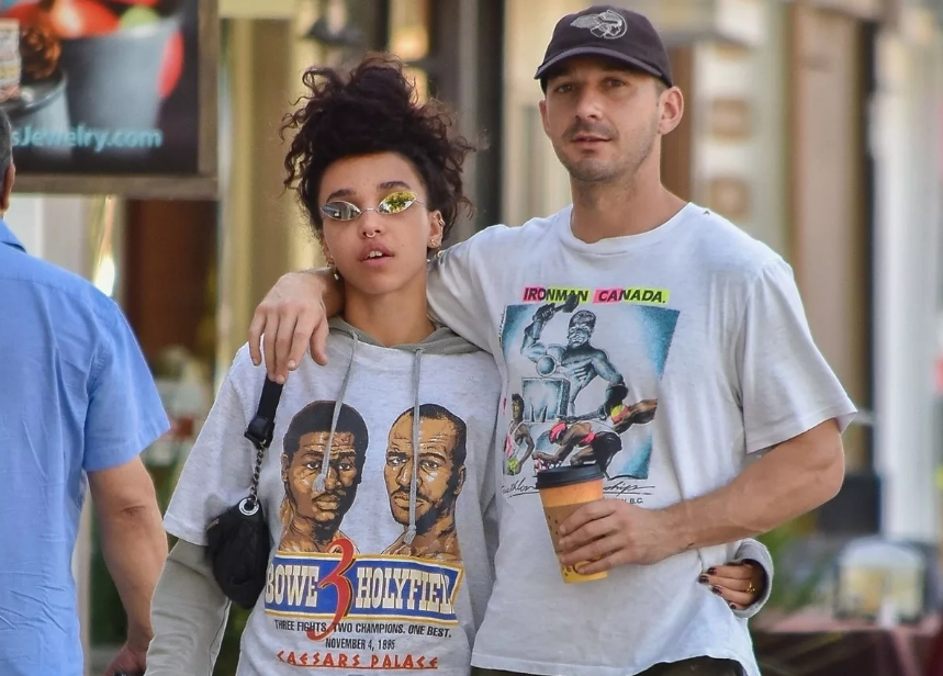 FKA Twigs и Шайя Лабаф