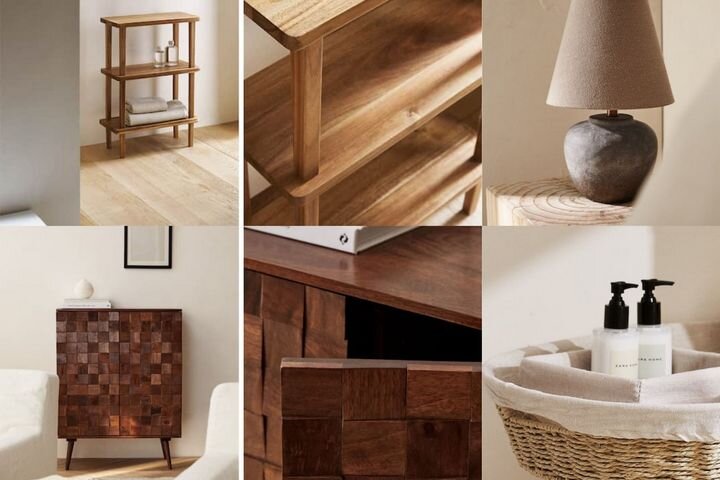 Деревянная мебель и декор Zara Home