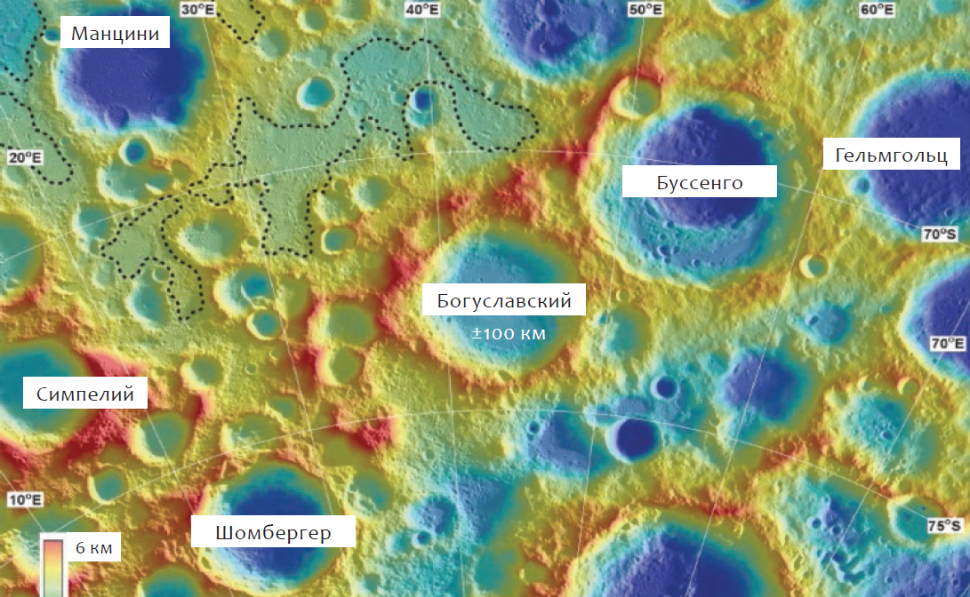 Лунные кратеры — документированная история Солнечной системы