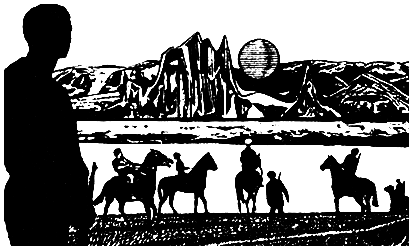 Появление "серебряного шара" (с) Из свободного доступа, рис. Игоря Блиоха (газета "Пионерская правда")