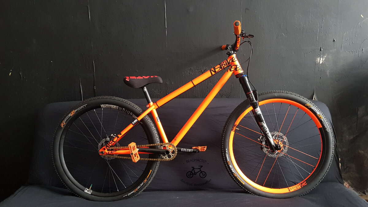 Собранный велосипед NS Bike (После сборки)