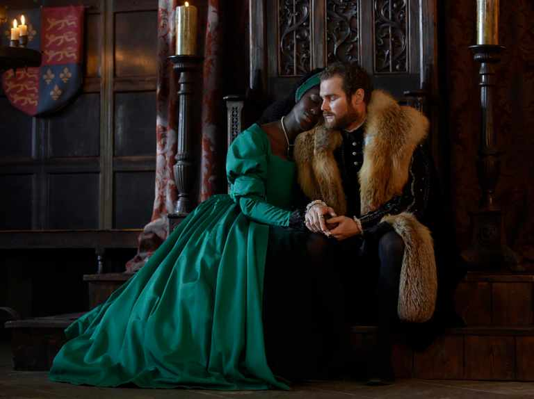 Анна и Генрих. Кадр из мини-сериала "Анна Болейн" Фото яндекс картинки