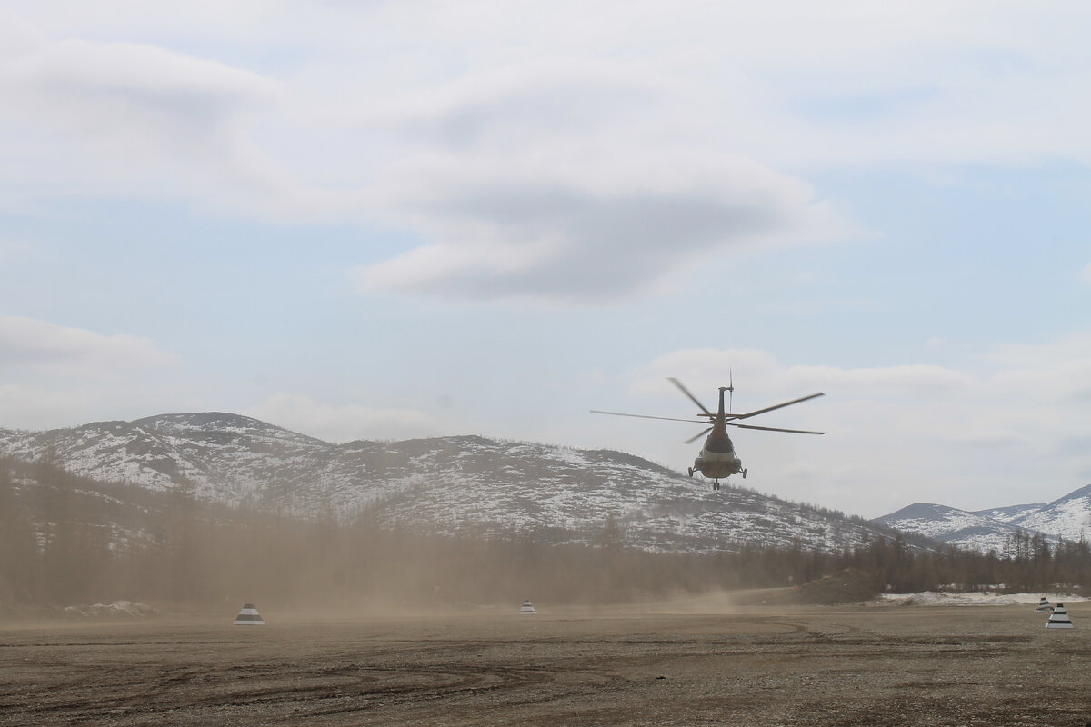 Взлётно-посадочная площадка. Фото автора.