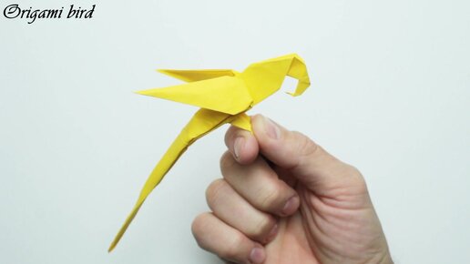 Оригами ПОПУГАЙ из бумаги | Оригами Птичка | Origami Paper Parrot 2022 — Video