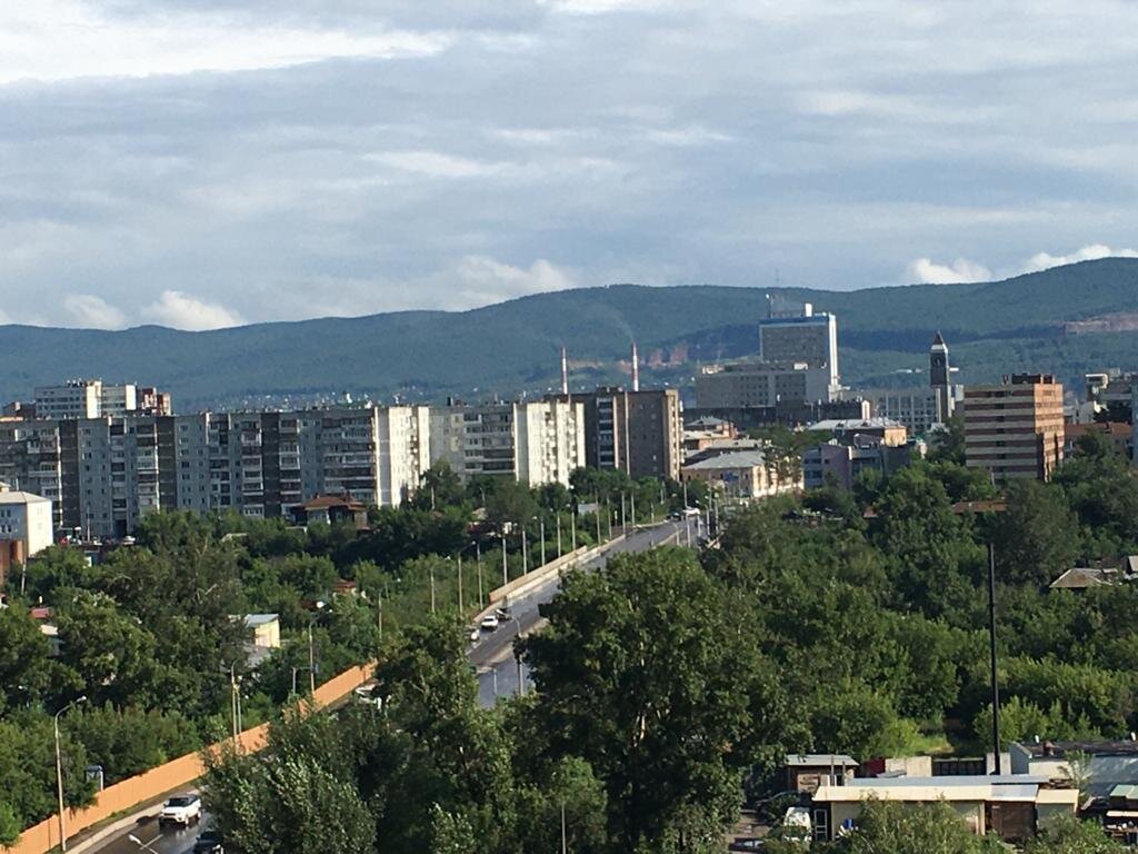 Вид на город с Караульной горы