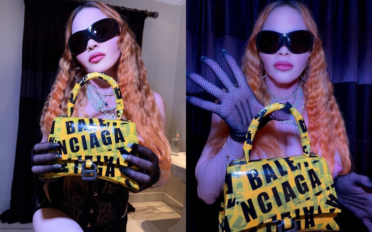    Мадонна снялась топлесСоцсети Мадонны