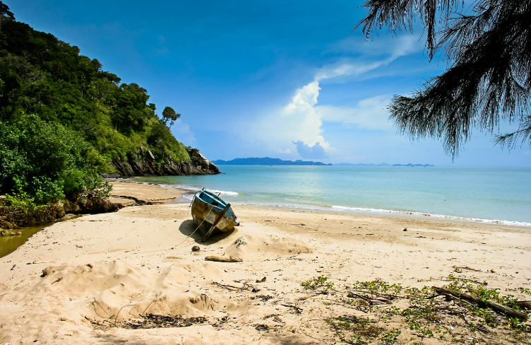 Пляж в Таиланде