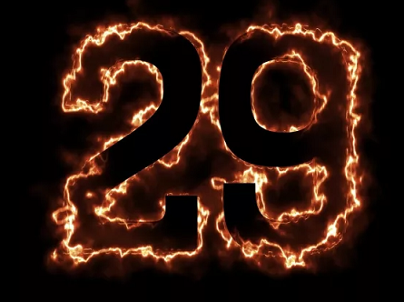 Число рождения 29