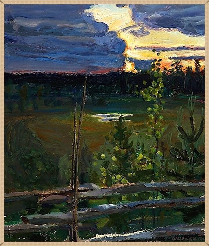 Аксели галлен каллела картины