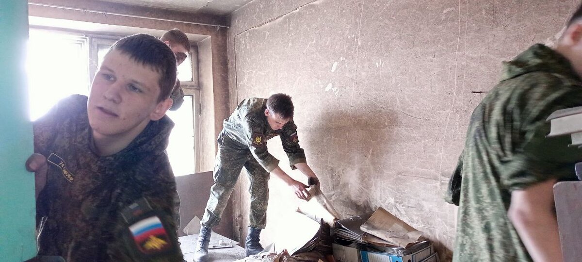 Вот такие залежи разгребли.