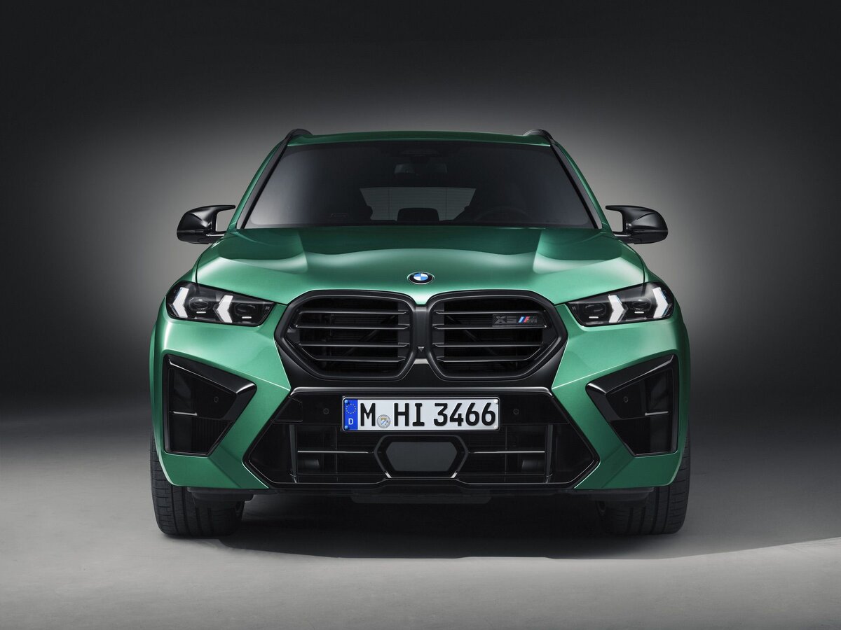 BMW x6m Urban Green