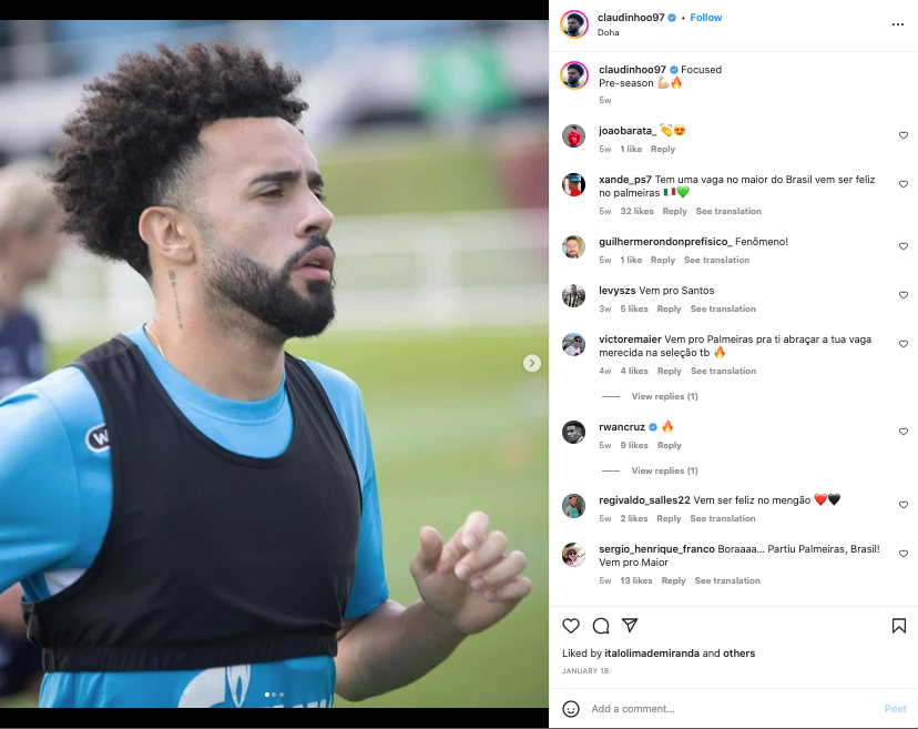 Фото из личного архива Клаудиньо