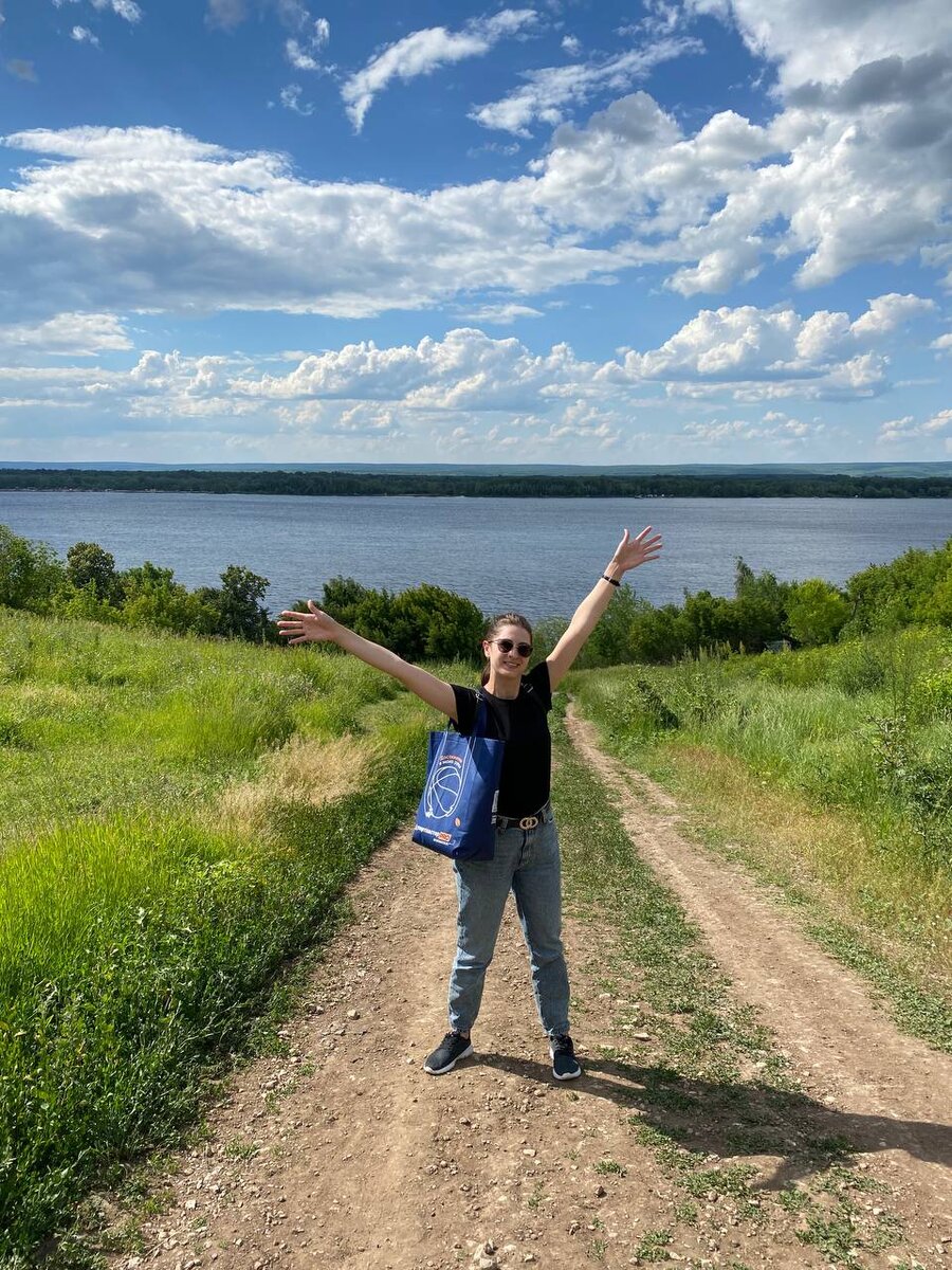 Пикник на берегу Волги. Фото автора.