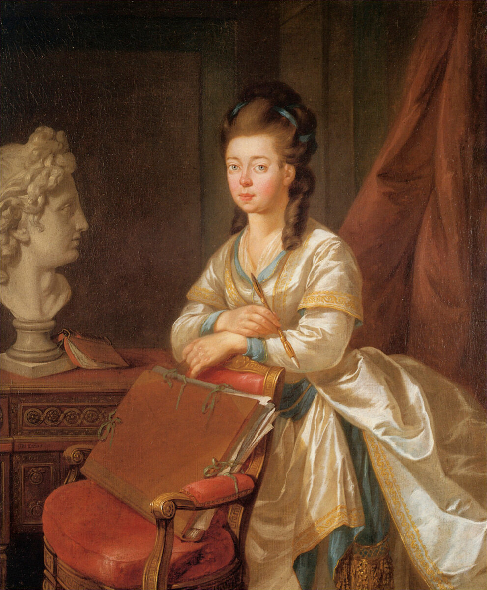 Георг Мельхиор Краус «Портрет принцессы Луизы Гессен-Дармштадтской» / Музей искусства и истории культуры Дортмунда, Германия