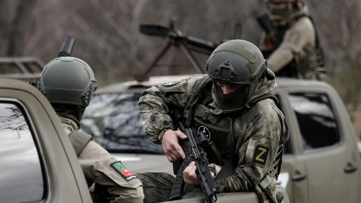    Военнослужащие добровольческого батальона имени Судоплатова в Запорожской области© РИА Новости / Константин Михальчевский