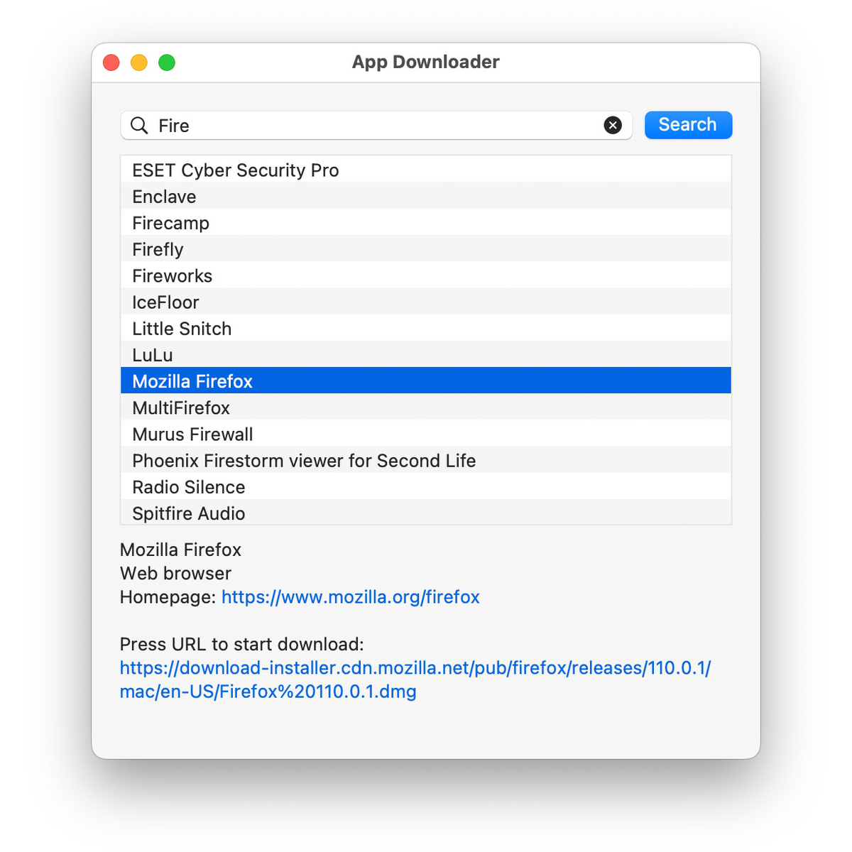 Downloader приложения. Workshop downloader