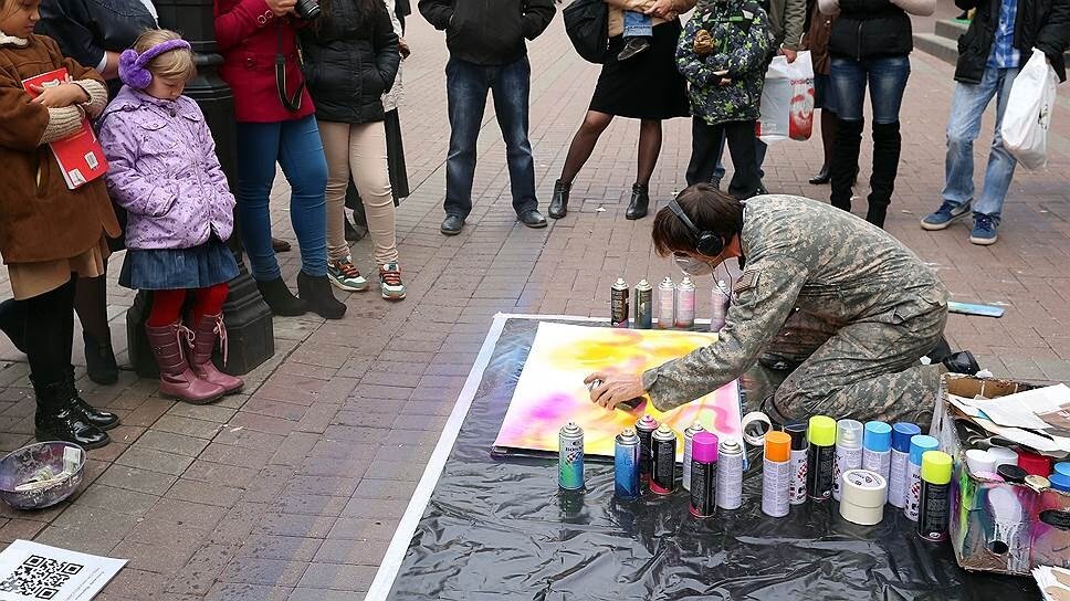 вернисажный художник