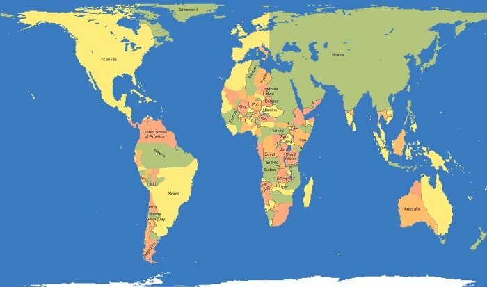 Почему карта мира лжет: четыре ошибочных проекции