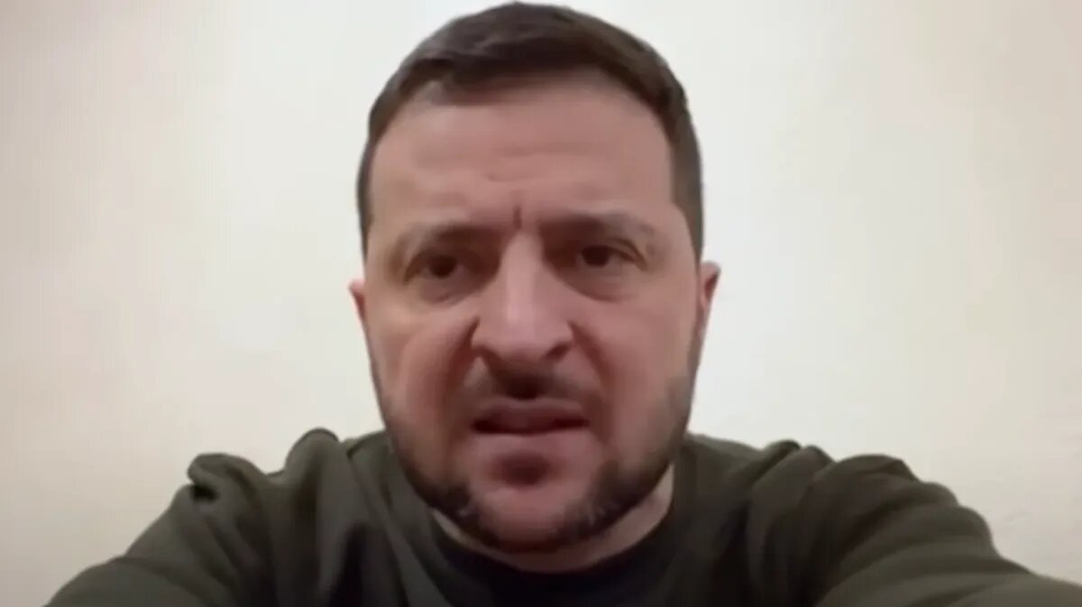 Фото: стоп-кадр из видеобращения Зеленского