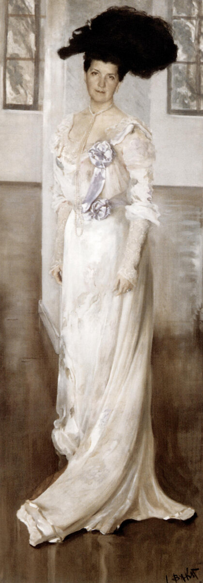 Картина Льва Бакста "Портрет графини Келлер"