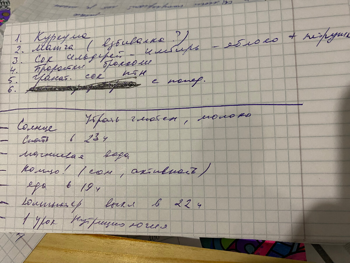 Мой план))