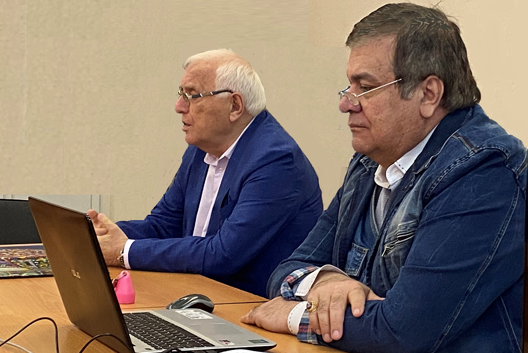 Профессора Г.Р. Гигинейшвили и С.В.Шушарджан