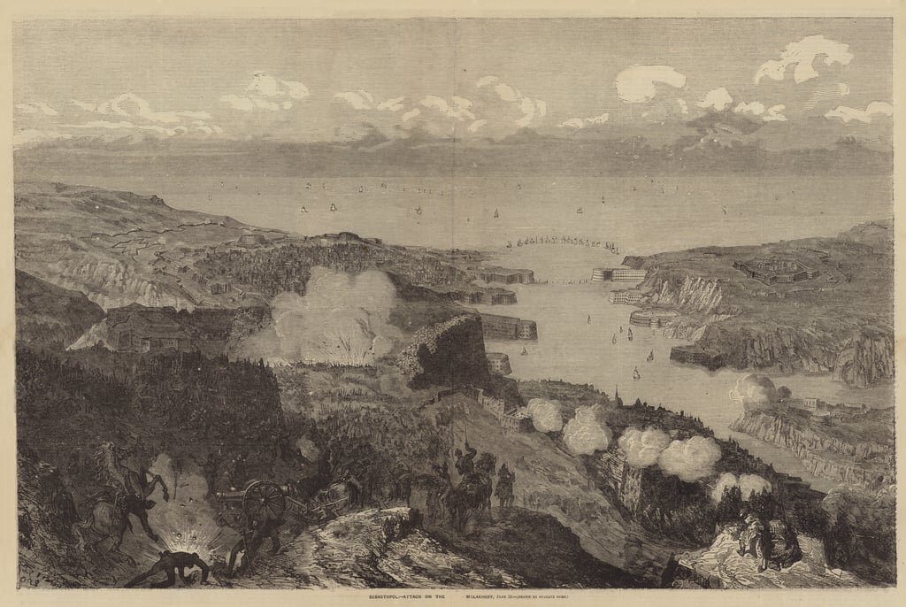Атака на Малахов курган 6/18 июня 1855 г.