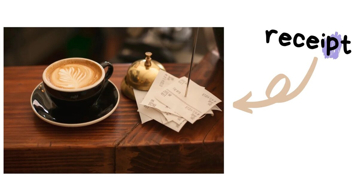      Receipt [рисИт] - чек