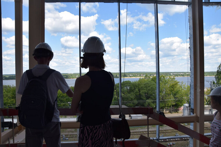    Виды из окон галеристам понравились ТГ-канал «Пермская художественная галерея»