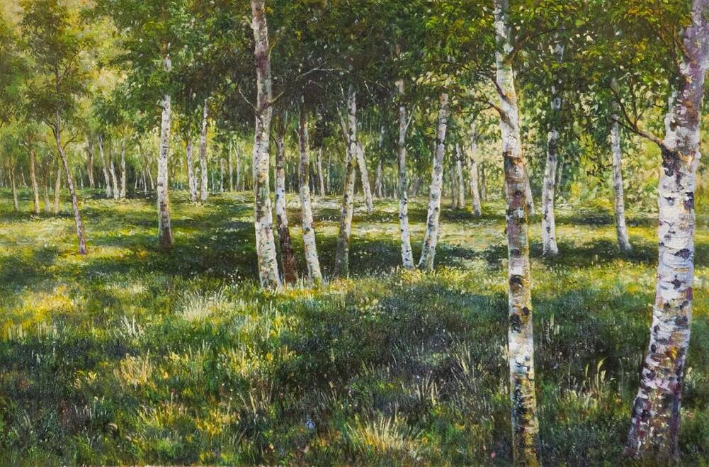 И. Левитан "Берёзовая роща"