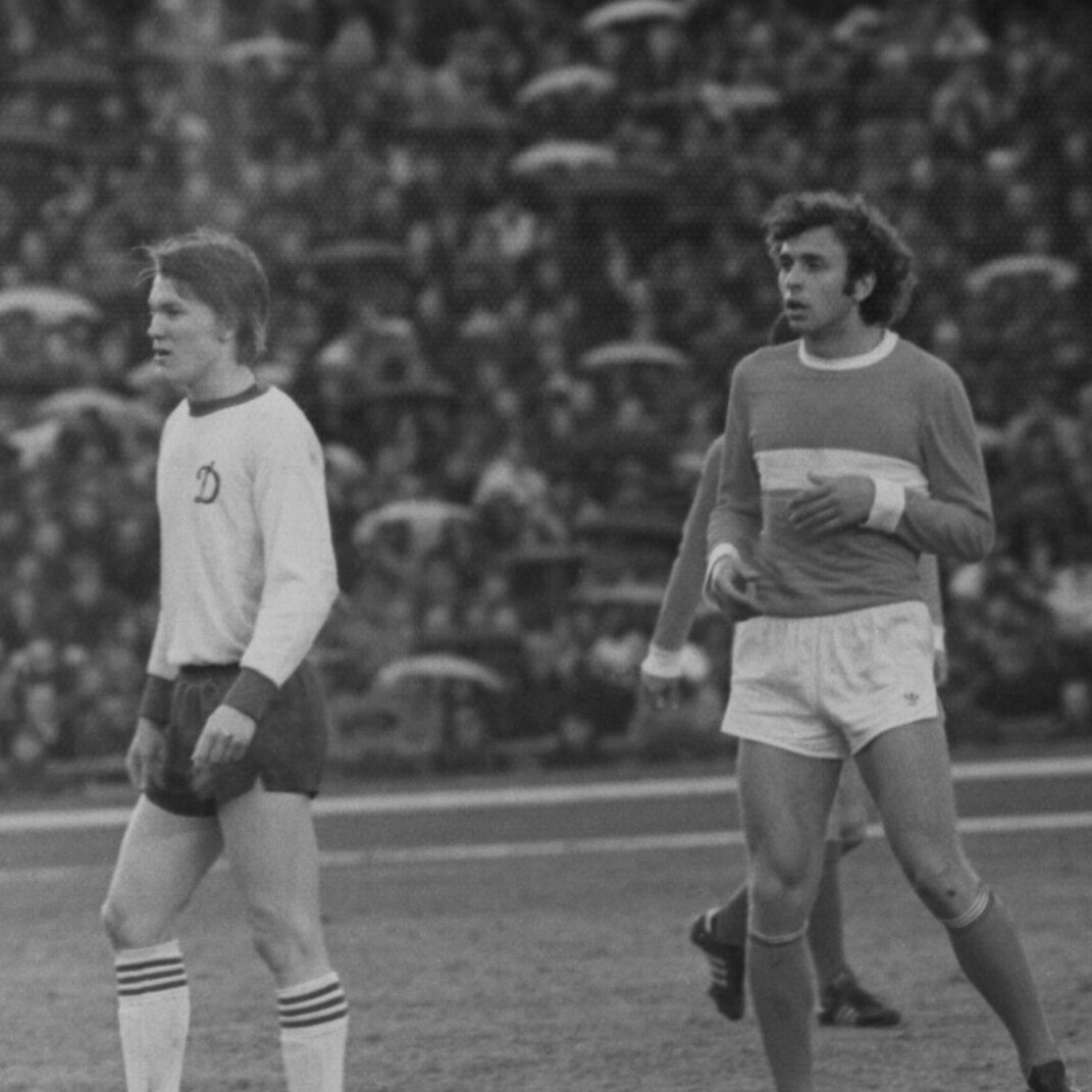 Противостояние «Динамо» Киев под руководством В. Лобановского - «Спартак» Москва под руководством К. Бескова