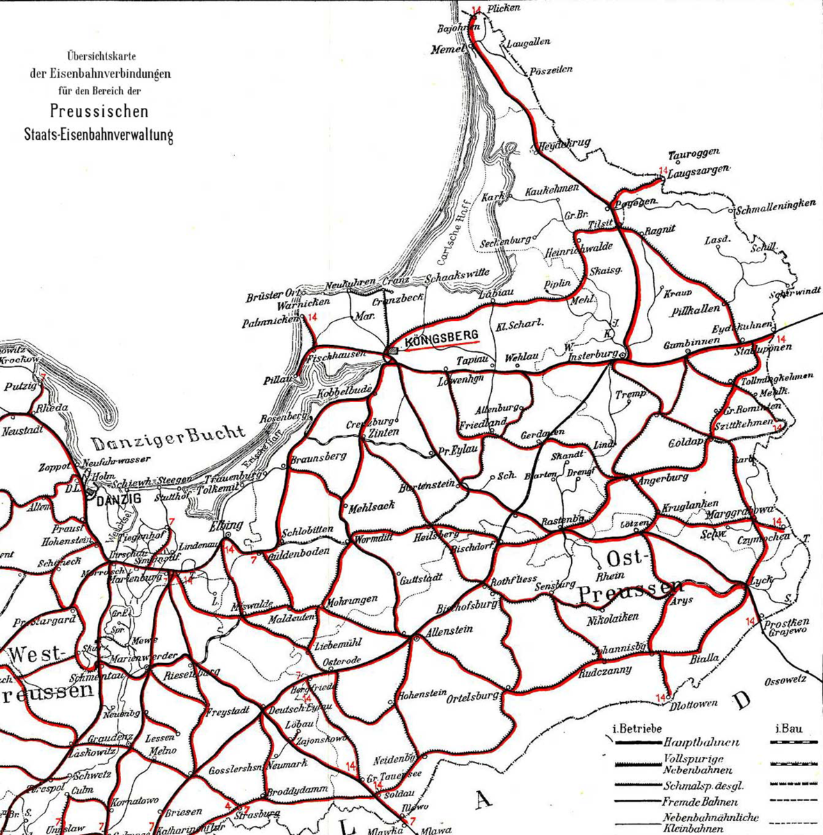 Карта Восточной Пруссии до 1939 года. Карта железных дорог Восточной Пруссии. Железные дороги Восточной Пруссии карта. Схема железных дорог Восточной Пруссии.