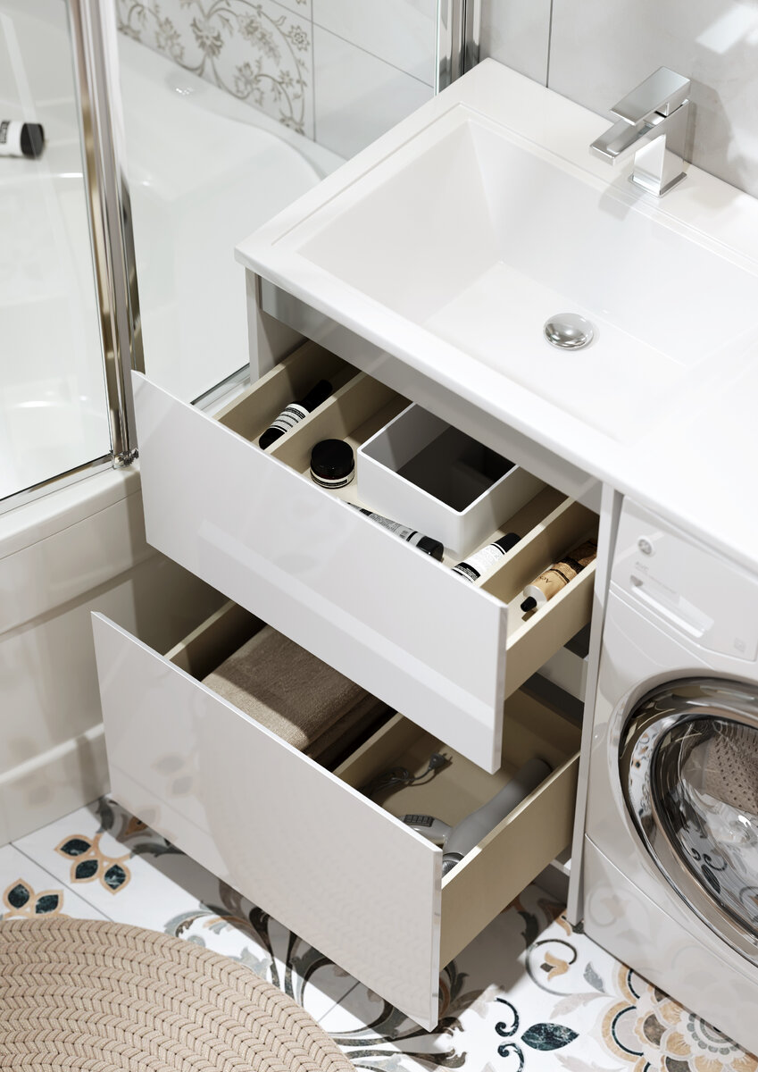 Тумба Soft 120 см со столешницей бренда Alavann
