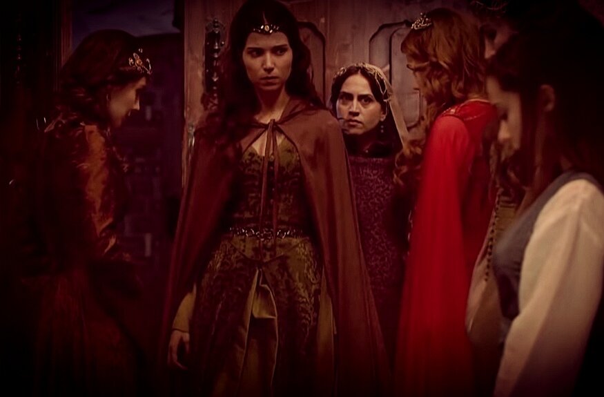 Кадр из сериала "Великолепный век" 
