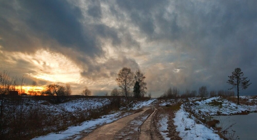 Дождь, слякоть, грязь