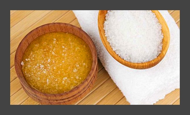 Соль морская с маслом